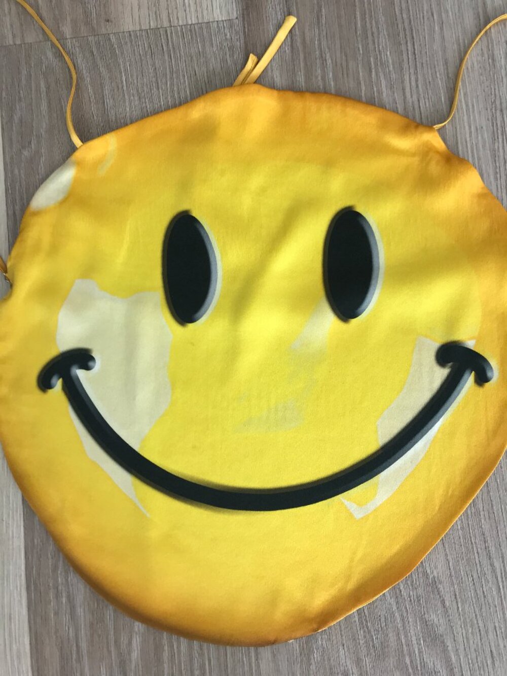 Westley Austin Silk Crop Top Smiley Print Backless 100% Silk Designer XS O:$350